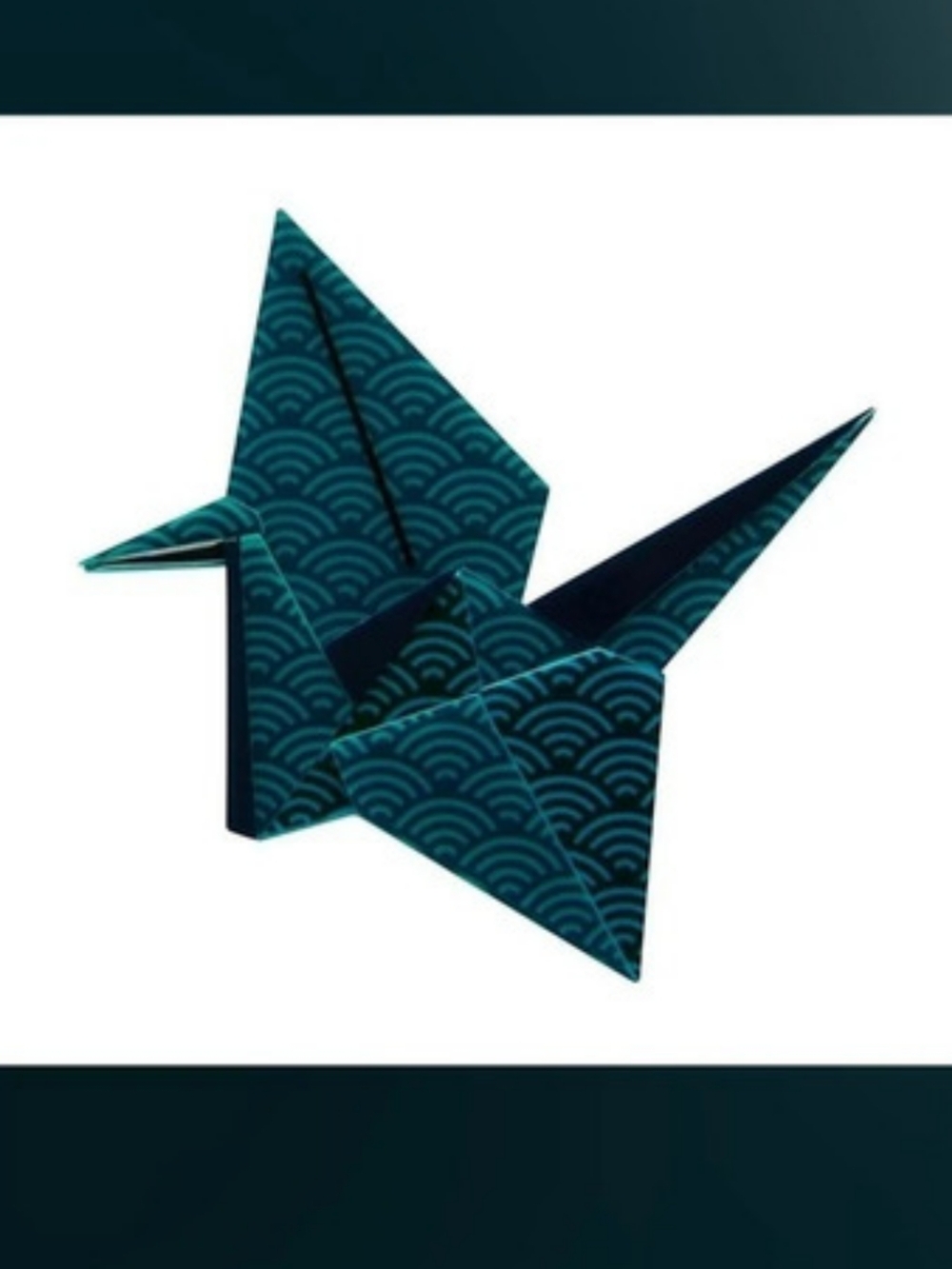 Erstwilder One in One-Thousand Origami Crane Brooch